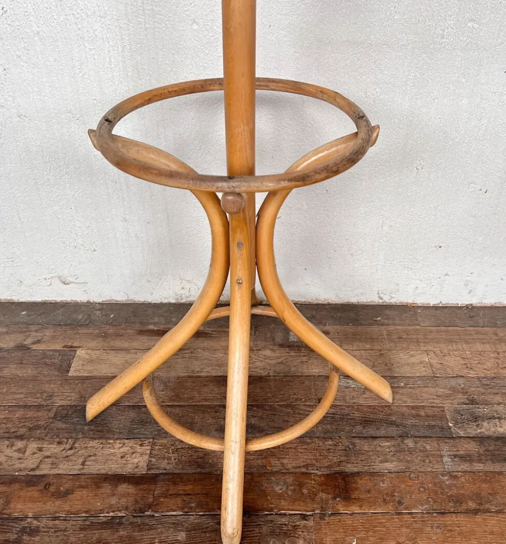 Porte chapeau porte manteau bistrot perroquet vintage rétro
