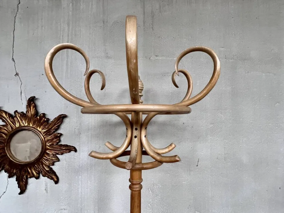Porte chapeau porte manteau bistrot perroquet vintage rétro