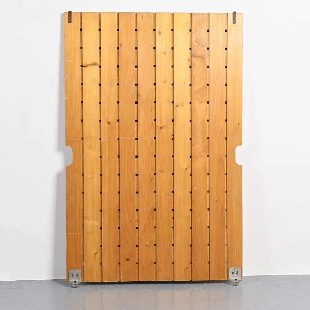 Porte coulissante, Hôtel de la Cascade, Les Arcs 1600, Charlotte Perriand, 1969