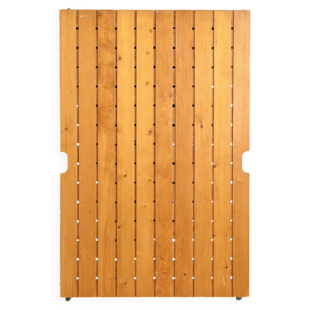Porte coulissante, Hôtel de la Cascade, Les Arcs 1600, Charlotte Perriand, 1969