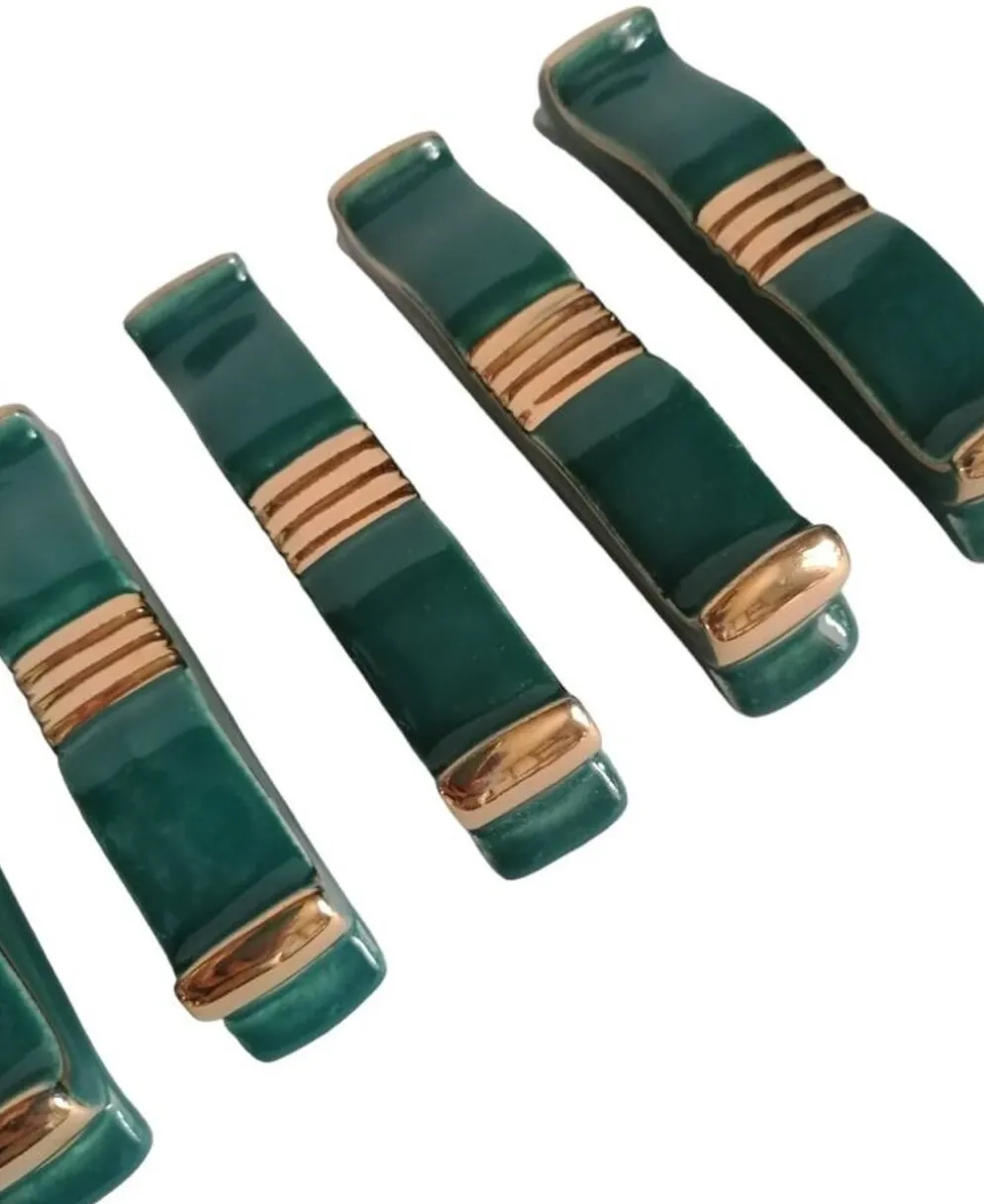 6 porte couteau art déco années 30