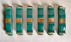6 porte couteau art déco années 30