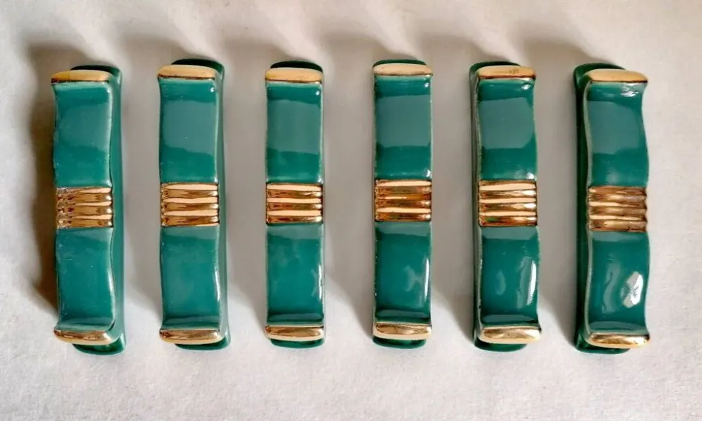 6 porte couteau art déco années 30