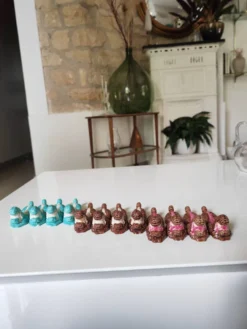 12 Porte couteau caniche