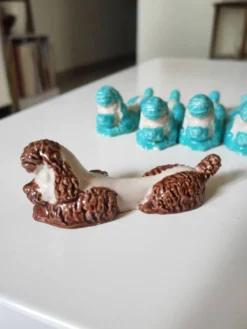 12 Porte couteau caniche