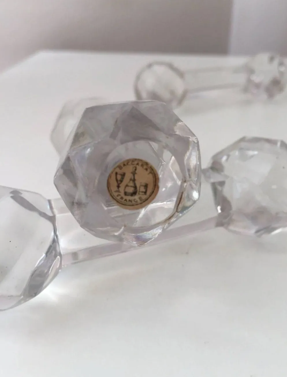 Porte-couteau en cristal Baccarat
