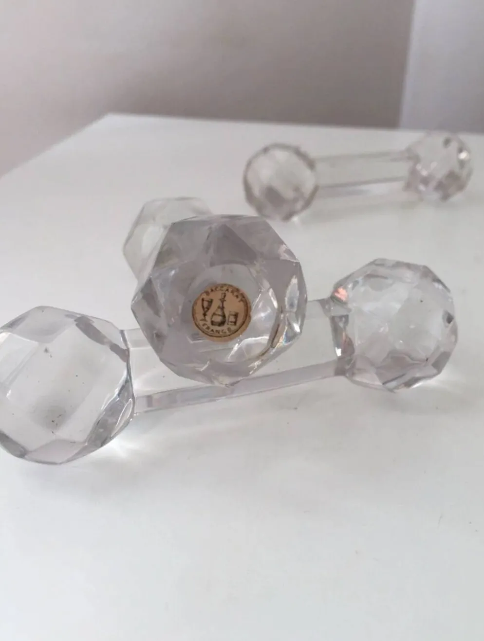 Porte-couteau en cristal Baccarat