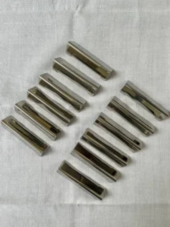 12 porte-couteau en inox
