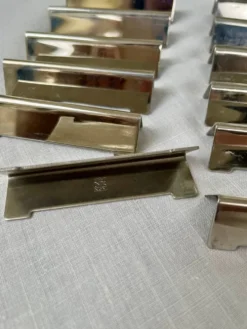 12 porte-couteau en inox