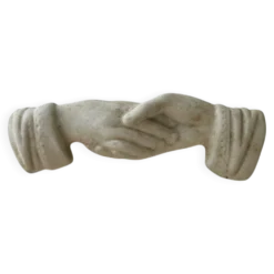 Porte-couteau mains jointes