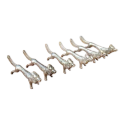 6 porte-couteaux animaliers