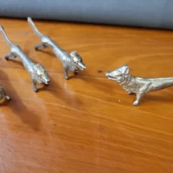 6 porte-couteaux animaliers