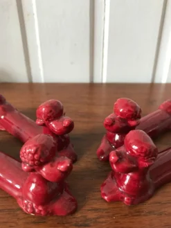 Porte-couteaux chien caniche