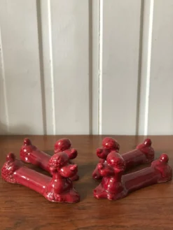 Porte-couteaux chien caniche