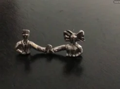 6 porte-couteaux couple alsacien