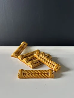 Porte-couteaux céramique tressée