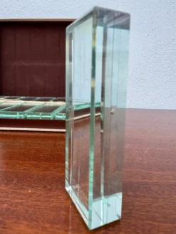 Porte couteaux cristal miroir Art Déco