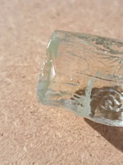 6 Porte couteaux cristal vintage