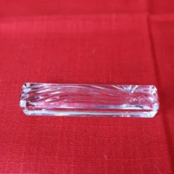 6 porte-couteaux de la cristalleries de vannes le chatel - france 1765