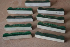 Porte-couteaux en céramique verte