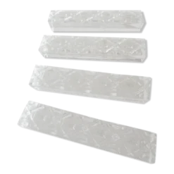 4 porte couteaux en cristal