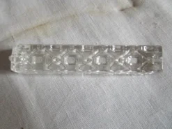 4 porte couteaux en cristal