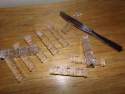 10 Porte-couteaux en cristal ciselé