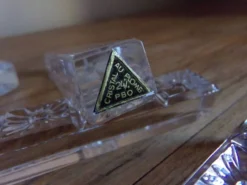 10 Porte-couteaux en cristal ciselé