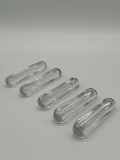 5 porte-couteaux en cristal de daum