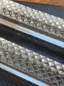 Porte-couteaux en cristal, pointe de diamant