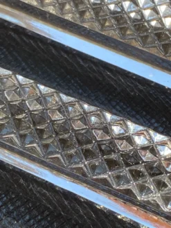Porte-couteaux en cristal, pointe de diamant