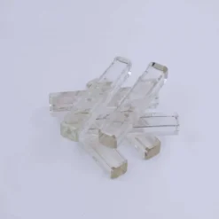 6 porte-couteaux en cristal, Tchécoslovaquie 1980