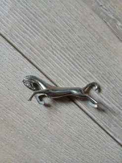 6 porte couteaux en métal argenté