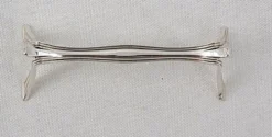 12 porte-couteaux en métal argenté Christofle modèle Printania, Art Nouveau