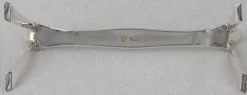 12 porte-couteaux en métal argenté Christofle modèle Printania, Art Nouveau