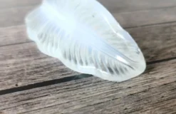 Porte couteaux feuille verre opalescent