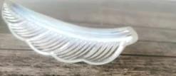 Porte couteaux feuille verre opalescent