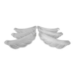 Porte couteaux feuille verre opalescent