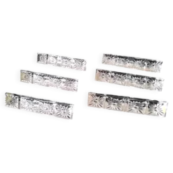6 Porte couteaux forme triangulaire Cristal au Plomb
