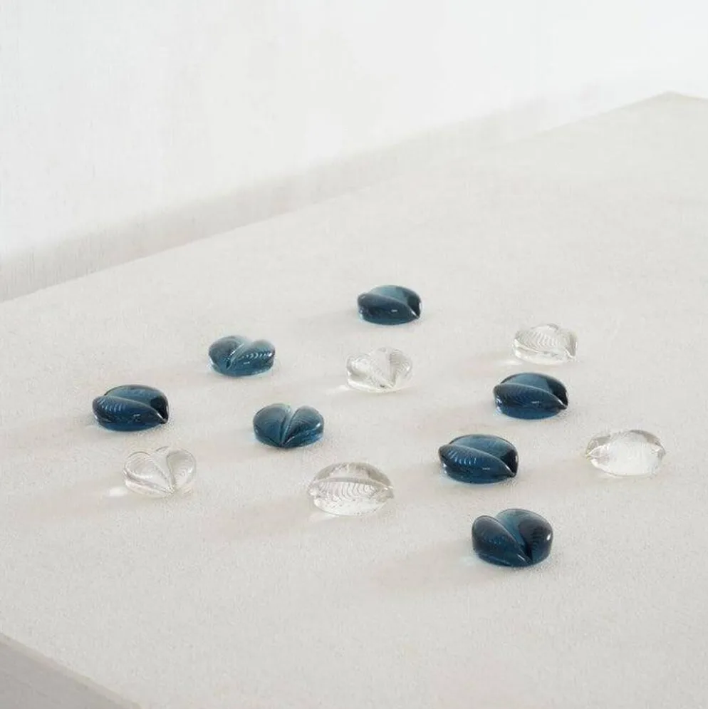 12 porte-couteaux modernes en verre de Pukeberg
