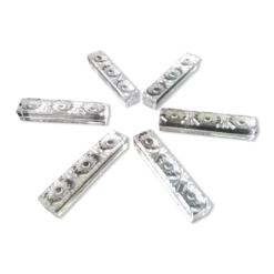 6 Porte couteaux rectangulaires Cristal au Plomb