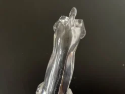Porte couteaux teckels transparents