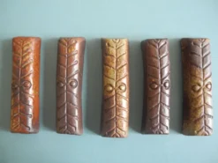 porte couteaux terre cuite art table vintage knife rests set holders