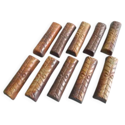 porte couteaux terre cuite art table vintage knife rests set holders