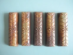 porte couteaux terre cuite art table vintage knife rests set holders