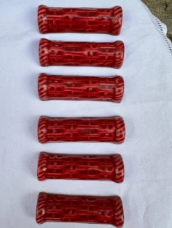 Porte-couteaux vintage proceram aubagne – céramique rouge sang de bœuf