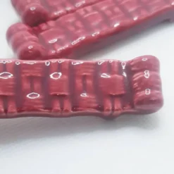 8 porte-couverts en ceramique
