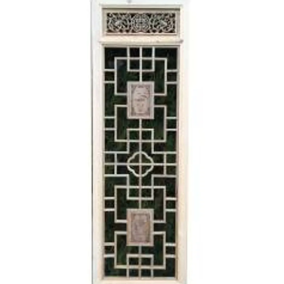 Porte en bois sculptée - De claustra à portes coulissantes.