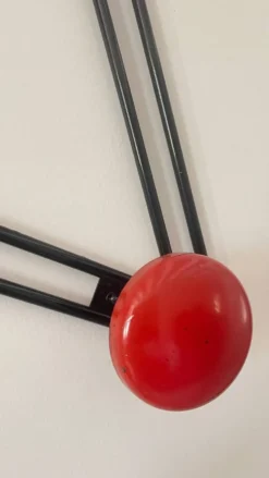Portemanteau acier inspiration mategot
