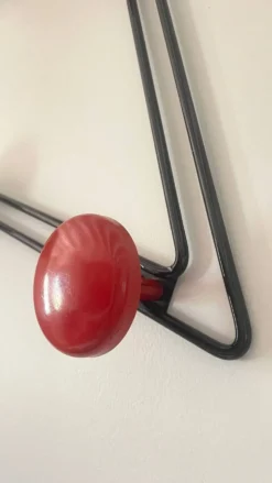 Portemanteau acier inspiration mategot